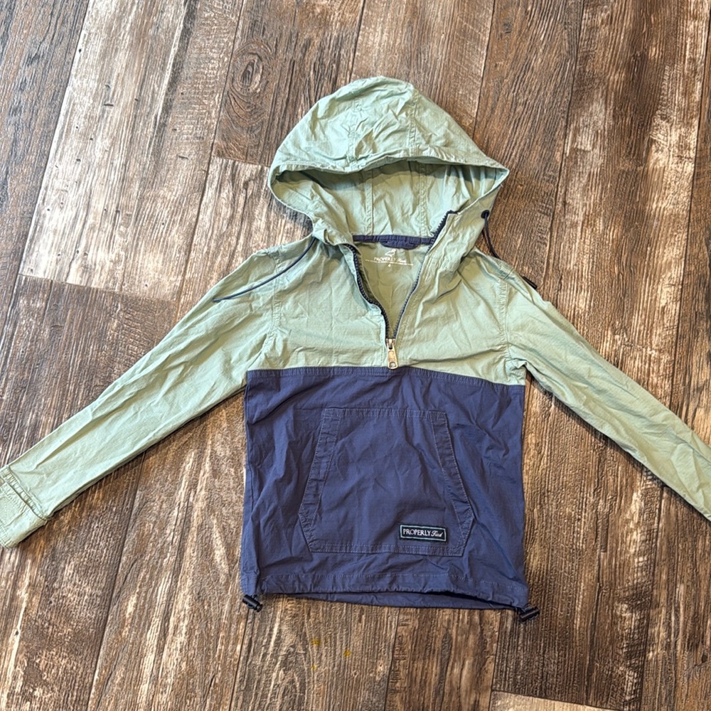 Properly Tied Ridge Anorak Pullover Quarter Zip Jacket Boys 4t